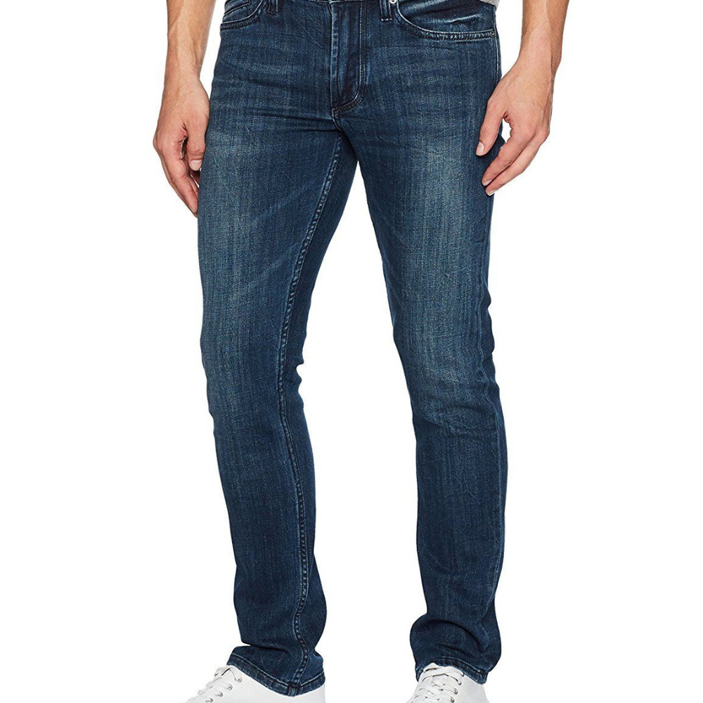 Blank NYC NEW Washed Blue Mens Slim Leg Denim Jean